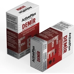 Active Plus Demir Bisglisinat & Vitamin C Multifer 30 Kapsül