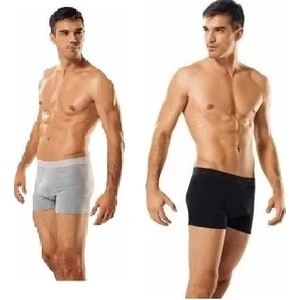 Paket 6'lı 0114 Likralı Erkek Boxer (3 Siyah - 3 Gri)