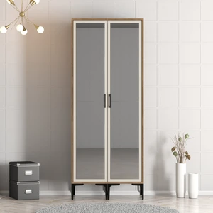 Variant Mobilya Kumsal 2 Kapılı (Rr) Gardrop - Lidya / Krem