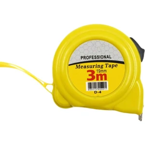 Profesyonel Şerit Metre Mezura 3 Metre 19 mm