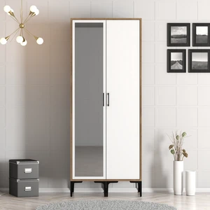 Variant Mobilya Kumsal 2 Kapılı (Rs) Gardrop - Lidya / Beyaz