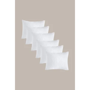 Louis Marie %100 Pamuklu Düz 2'li Yastık Kılıfı 50X70 cm Beyaz