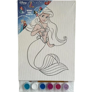 Disney Art & Craft Desenli Tuval Boyama Setleri