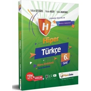 Hiper Zeka Yayınları 6. Sınıf Türkçe Konu Anlatımlı Soru Bankası
