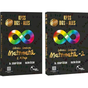 Doktrin Yayınları KPSS/AGS/DGS/ALES Sıfırdan Sonsuza Matematik 1. - 2. Kitap Konu Özetli Soru Bankası (2 Kitap)