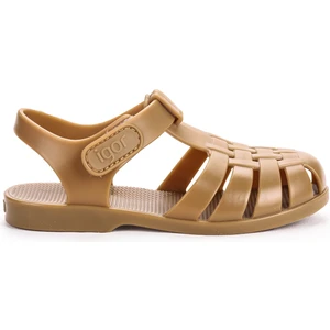 Clasica Velcro Kız/erkek Çocuk Sandalet S10288 Taba