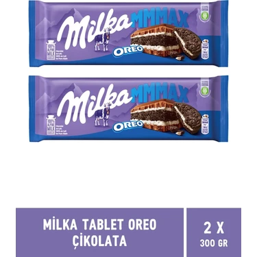 Milka Oreo Tablet Çikolata 300 gr Mmmax - 2