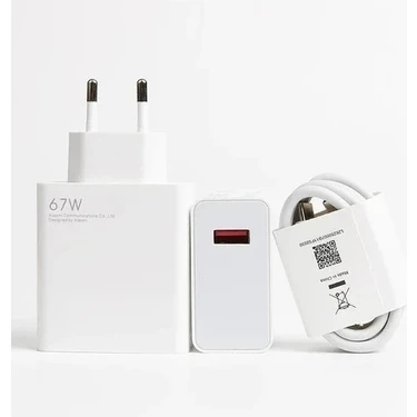 Xiaomi 67W Turbo Şarj Cihazı Aleti 67W 5A Myd