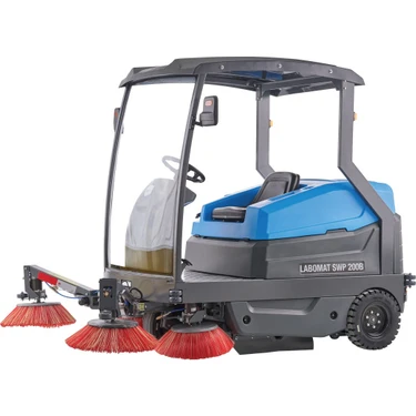 Labomat Swp 200B Binicili Akülü Zemin süpürücü