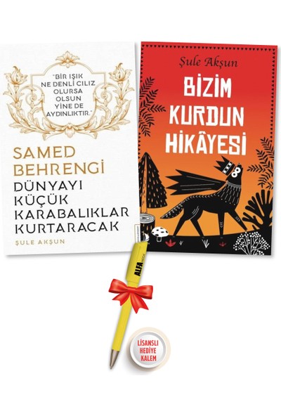 Bizim Kurdun Hikayesi + Dünyayı Küçük Karabalıklar Kurtaracak Samed Behrengi (Şule Akşun) 2 + Kalem