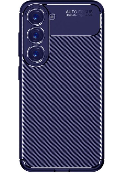 Samsung Galaxy S23 Plus Kılıf Karbon Tasarım Negro Silikon Kapak