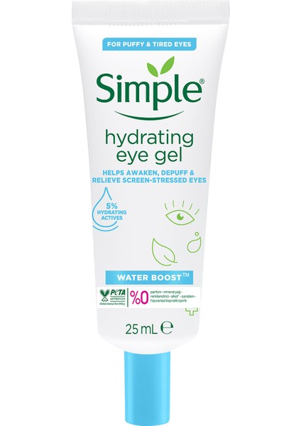Water Boost Nemlendirici Göz Kremi Vegan 25 ml