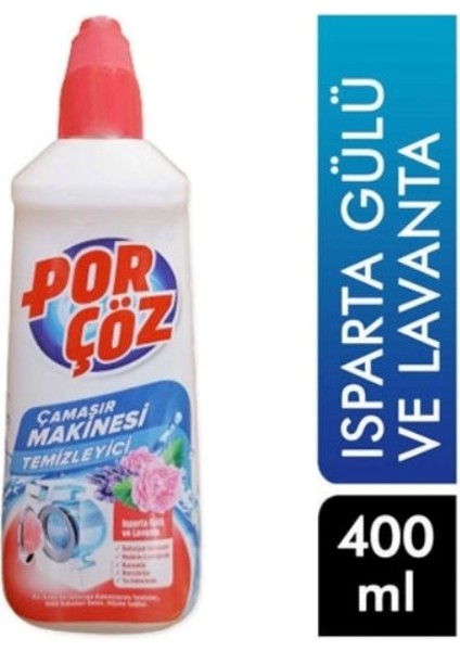 Çamaşır Makinesi Temizleyici Isparta Gülü 400 ml