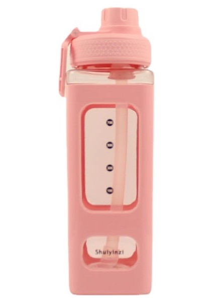 900ML Kare Hasır Su Şişesi (Yurt Dışından)