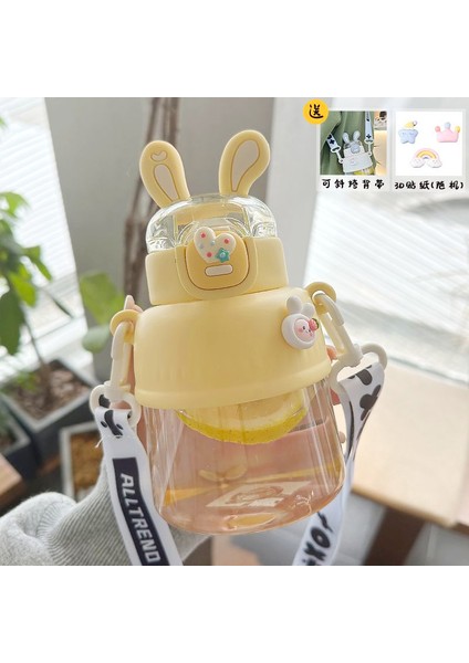 Kids Outdoor Portatif Plastik Su Şişesi 700ML Pipetli ve Taşıyıcılı (Yurt Dışından) fiyatları