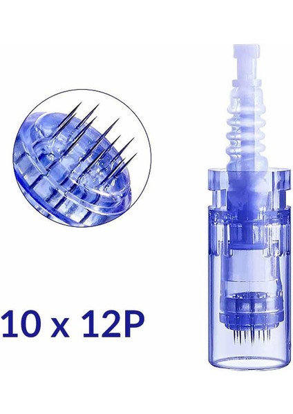ADANİL DR. PEN 12 PİN DERMAPEN İĞNESİ ORİJİNAL DERMAPEN İĞNE KARTUŞU SOKETLİ 10 ADET