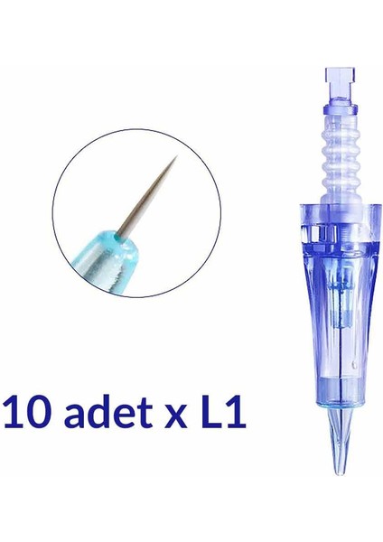 Dr Pen 1 Pin Kalıcı Makyaj Iğnesi L1 10 Adet