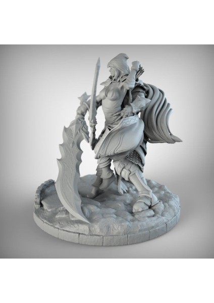 Tryndamere & Ashe Şampiyon Büyük Boy Biblo modelleri