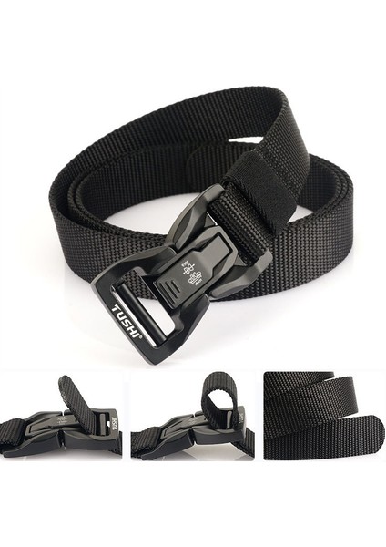 Alüminyum Uçlu Naylon Elastik Örgülü Kemer (Yurt Dışından) fırsatları