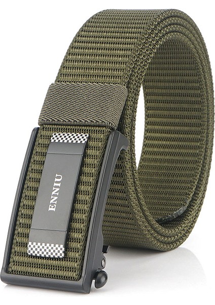 Tokalı Erkek Naylon Otomatik Kemer (Yurt Dışından)