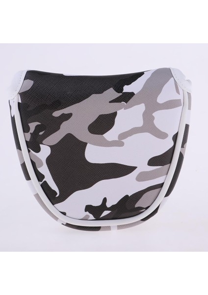 Kamuflaj Yarım Dirmarı Golf Atıcı Kapak Headcover Araçları --Gray (Yurt Dışından) modelleri