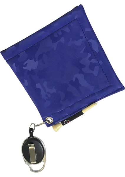 Golf Topu Temizleme Havlu ile Carabiner Kanca Golf Havlu Golf Spor Salonu Mavi Için (Yurt Dışından)