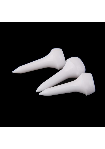 50PCS / Paket Üst 35MM (1 3/8 Inç) Beyaz Pamuklu Golf Tişört (Yurt Dışından) fırsatları