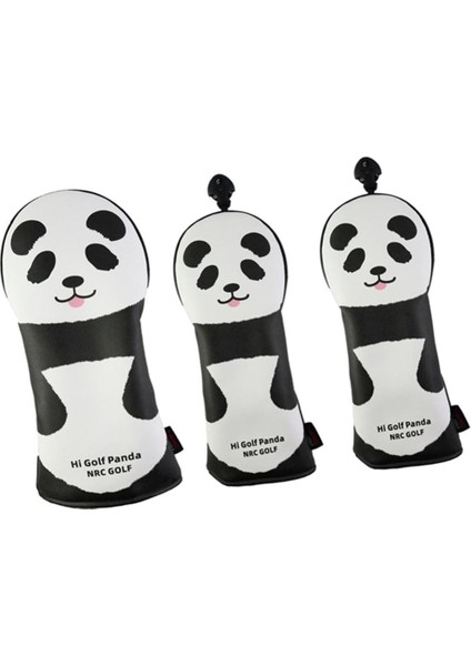 3 Paket Golf Kulübü Kapağı, Yenilik Panda Hayvan Güzel Golf Kulübü Koruyucusu, Golf (Yurt Dışından) fiyatları