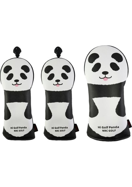 3 Paket Golf Kulübü Kapağı, Yenilik Panda Hayvan Güzel Golf Kulübü Koruyucusu, Golf (Yurt Dışından) indirimleri
