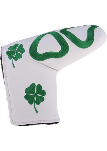 Golf Putter Headcovers/club Putter Kapakları - Nakış Tasarımı Demir Beyaz B Verir (Yurt Dışından)