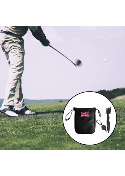 Golf Kılıfı Çanta Bel Kılıfı Tee Tutucu Küçük Cep Golf Topu Saklama Çantası Ingiltere (Yurt Dışından) fırsatları