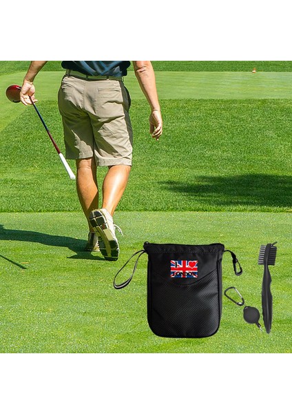 Golf Kılıfı Çanta Bel Kılıfı Tee Tutucu Küçük Cep Golf Topu Saklama Çantası Ingiltere (Yurt Dışından) indirimleri