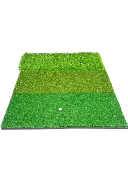 60X40CM 3-1 Arada Golf Uygulama Mat 60X40CM Çim Dış Mekan Kapalı Vurma Pedi Çim (Yurt Dışından)