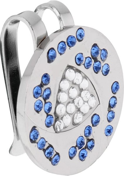 Rhinestone Golf Şapkalı Çinko Alaşımı / Top Işaretleyicisi ile Klip - Golfçü (Yurt Dışından) fırsatları