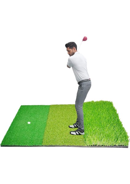 60X40CM 3-1 Arada Golf Uygulama Mat 60X40CM Çim Dış Mekan Kapalı Vurma Pedi Çim (Yurt Dışından) indirimleri