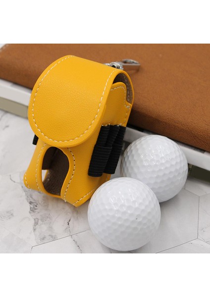 Taşınabilir Golf Topu Saklama Çantası Su Geçirmez Golf Aksesuarları Küçük Bel Paketi Sarı (Yurt Dışından) fiyatları