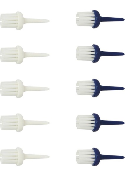 10PCS Golf Profesyonel Tees Fırça Lot Golf Aksesuar Kalitesi Rastgele Renk 52MM (Yurt Dışından) modelleri