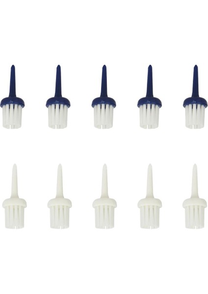 10PCS Golf Profesyonel Tees Fırça Lot Golf Aksesuar Kalitesi Rastgele Renk 52MM (Yurt Dışından) fırsatları