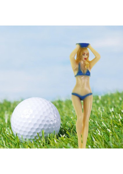 Golf Tees Bikini Kadın Golf Eğitimi Için Golfçü Golf Hediye Bekarlığa Veda Mavi (Yurt Dışından) modelleri