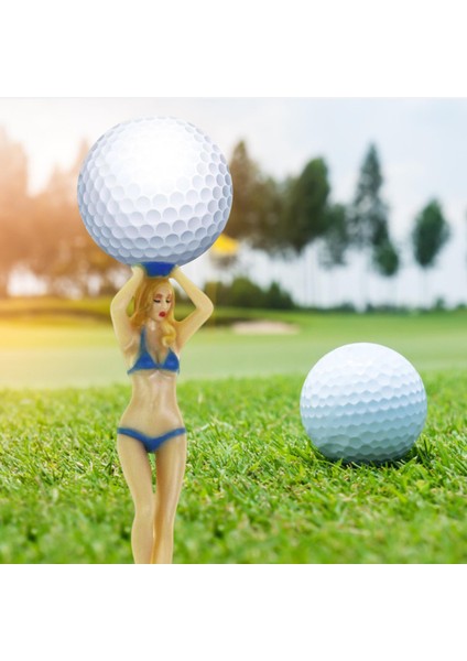 Golf Tees Bikini Kadın Golf Eğitimi Için Golfçü Golf Hediye Bekarlığa Veda Mavi (Yurt Dışından) indirimleri