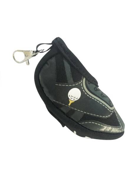 Neopren Golf Topu Taşıma Çantası Hafif Mini Taşınabilir Kanca Saklama Çantası Yeşil (Yurt Dışından)