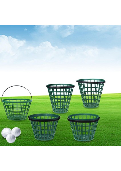 5 Adet Golf Topu Konteyner Golf Topu Depolama Kovası Açık (Yurt Dışından) modelleri