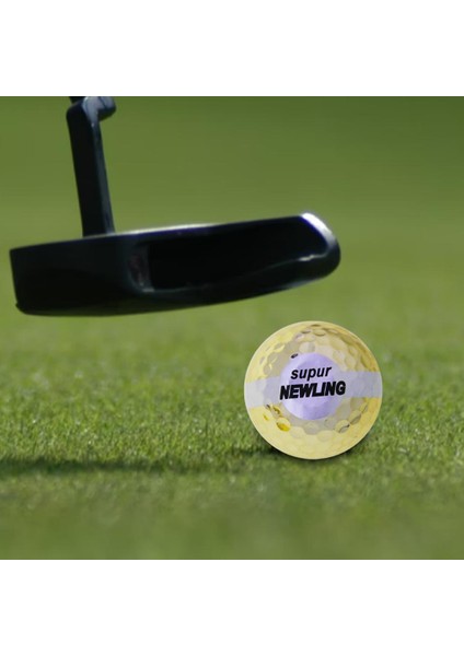 Golf Topları Altın Kaplama Şerit Topları Uygulama Dekorasyon Için Kapalı Bodor Bahçesi Eğitim Kapalı Açık Eğitim Golf Sahası Hediye - 1 Parça (Yurt Dışından) fırsatları