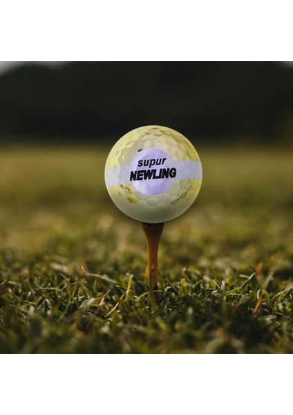 Golf Topları Altın Kaplama Şerit Topları Uygulama Dekorasyon Için Kapalı Bodor Bahçesi Eğitim Kapalı Açık Eğitim Golf Sahası Hediye - 1 Parça (Yurt Dışından) indirimleri