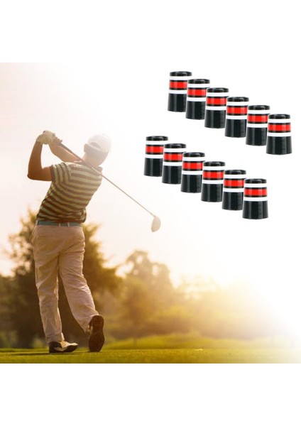 12X Dayanıklı Golf Demir Ferül Boyutu .370 Konik Ipucu Adaptörü Golf Aksesuarları Kırmızı Beyaz Siyah (Yurt Dışından) fiyatları