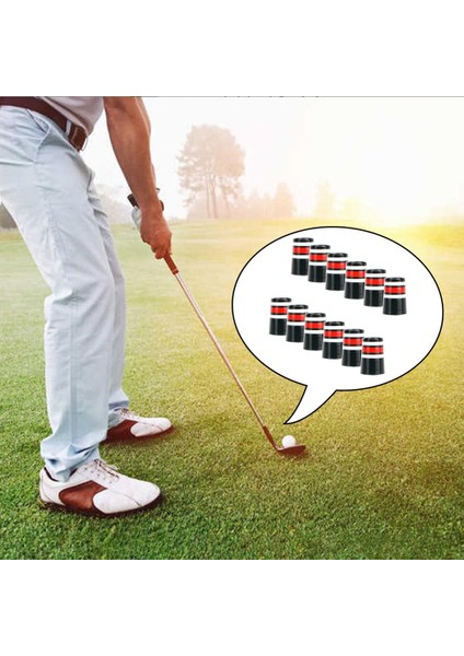 12X Dayanıklı Golf Demir Ferül Boyutu .370 Konik Ipucu Adaptörü Golf Aksesuarları Kırmızı Beyaz Siyah (Yurt Dışından) indirimleri