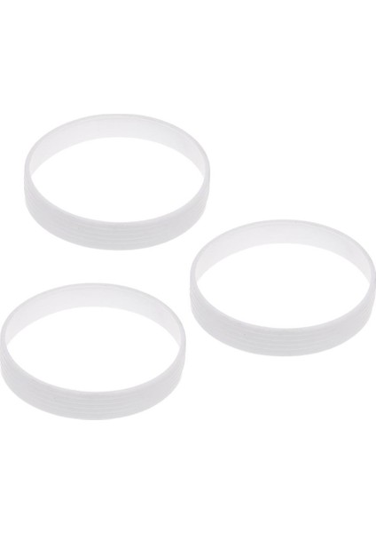 3 Adet Premium Kalite 11 cm Dia Koyarak Golf Pratik. Beyaz (Yurt Dışından)