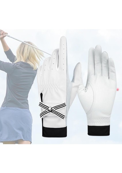 Ayarlanabilir Kadın Golf Eldiven Kaymaz Aşınmaya Dayanıklı Kızlar Eğitim Eldivenleri 19 Yards (Yurt Dışından) fırsatları