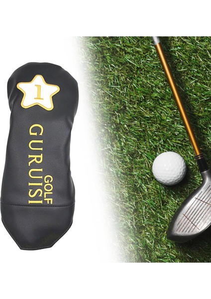 Golf Head Su Geçirmez Slip Club Head S Golfçü Hediyesi 1 Siyah 14.6x5.9inch (Yurt Dışından) modelleri