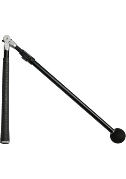 Golf Swing Trainer Pozisyonu Kavrama Duruş Düzeltici Uzatılabilir Ayarlanabilir Siyah (Yurt Dışından)